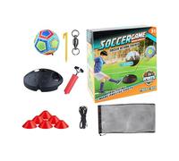 Générique Football Practice Equipment, Soccer Equipments, Elastic Cord and Bag, Rebound Sports Ball, Skill Training Aid, Durable Construction, for Tackling Ability, Kicking Skill, Youth