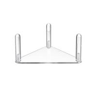 Générique Football Stand - 4.72x4.72x4.72in Acrylic Ball Display Holders, Volleyball Storage Holder | Basketball Display for Soccer Volleyball, Sports Table Home Gym Bedroom Storage Accessories