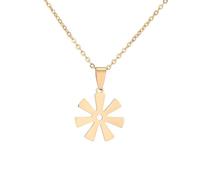 Générique For African Symbol Stainless Steel Map Pendant Necklaces Map Jewelry Gold Color Items for Bridal Women Man Party Gifts Earrings Sets Round Ball Jewelry (Model 13)