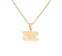 Générique For African Symbol Stainless Steel Map Pendant Necklaces Map Jewelry Gold Color Items for Bridal Women Man Party Gifts Earrings Sets Round Ball Jewelry (Model 7)