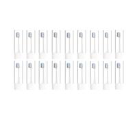 Générique For XIAOMI T200/T200C Replacement Toothbrush Head Sonic Electric Vacuum Toothbrush Bristle Brush Head Boxed 30/20/16/8/4PCS(White gray-20PCS)