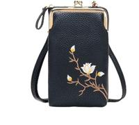 Générique Forever Savour Women's Slingbag Phonepurse, Crossbody Bags for Women Travel, with Mobile Cell Phone (Black)