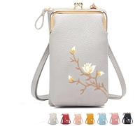 Générique Forever Savour Women's Slingbag Phonepurse, Crossbody Bags for Women Travel, with Mobile Cell Phone (White)