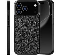 Générique Forged Carbon Fiber Phone Case for iPhone 17, New Ultra-Slim Case, Integrated Magnetic Wireless Charging, for iPhone 17/16/15/14/13/12Series (for iPhone 14,Black)