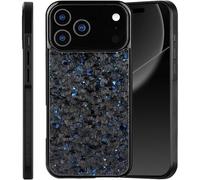 Générique Forged Carbon Fiber Phone Case for iPhone 17, New Ultra-Slim Case, Integrated Magnetic Wireless Charging, for iPhone 17/16/15/14/13/12Series (for iPhone 17,Blue)