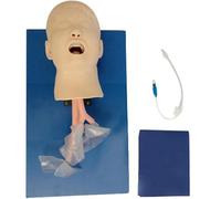 Générique Formateur de gestion des voies respiratoires pour enfants - Mannequin d'intubation, formation orale et nasale, étude sur le soin des bébés, modèle de simulateur d'enseignement