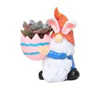 Générique Forme De GNOME De Lapin - Jardinière, Lapin De Pâques | Jardinière Polyvalente pour La Maison, Cactus Esthétique, Adorable | Utilisation du JardinAjouter des Pots Pots Verts Décoratifs De P