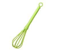 Générique Fouet De Cuisine en Silicone, Batteur À Œufs Antidérapant, Mousseur À Lait, Ustensile De Cuisine, Outil, Facile À Nettoyer(1pc Green)