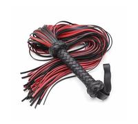 Générique Fouet de Dressage for Chevaux en Daim de qualité supérieure de 48 cm, Manche recouvert de Daim ou de Cuir avec dragonne.(Color1)