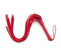 Générique Fouet Portable en Cuir PU de 48 cm for l'entraînement équestre, Accessoire de scène et de Spectacle, cravache de Course avec poignée.(B)