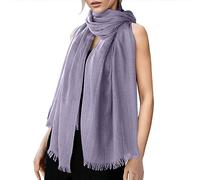Générique Foulard Femme Écharpe Beige Echarpe Chauffante À Franges Laine Chaude Epaisse Rouge D'hiver En Soie Châle Mode Coton