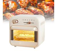 Générique Four Combiné Friteuse à Air, Four à Convection Multifonction De Comptoir, Chauffage Rapide De 1300 Watts, Grande Capacité Double Couche De 18 L, Cuisson Saine Et Faible en Gras
