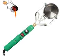 Générique Four De Fusion De Plomb, Four De Soudage Portable, Contrôle De Température Réglable De 150 à 450 °c, Pot De Soudure en Acier Inoxydable Rotatif à 360 Degrés (420W)