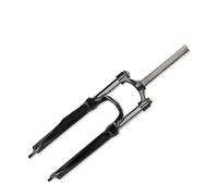 Générique Fourche à Ressort d'huile de vélo Montagne, 26/27,5/29 Pouces | Verrouillage des commandes d'épaule, fourche mécanique en aluminium, débattement de 100 mm