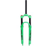 Générique Fourche Avant for VTT, Débattement De 100 Mm, Compatible avec Les Roues 26", 27,5" Et 29", Amortisseur À Air, Réglage l'angle Direction (1-1/8")(C)