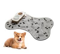 Générique Fourniture des Animaux de Compagnie à l'épreuve déversements - Chauffeur bac Anti-Interrupteur Eau pour la Vaisselle, Accessoires avec mangeurs imprudents, protège Les planchers Les