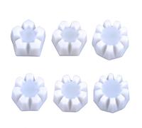 Générique Fournitures de peinture Flower Pour Cup,6 pièces/ensemble outils de peinture acrylique fournitures de fluide - 5-10 Multi Slots DIY Pouring Paint Patterns Création d'outils d'art