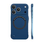 Générique Frameless Magnetic Series Designed for Iphone 17 Full Range,Curranet Magnetic Frameless Hard Case,Compatible with Magsafe&Wireless Charging (iPhone13 Pro Max,Blue)