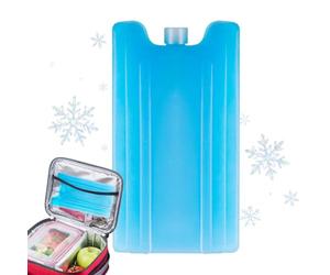 Générique Freezer Blocks for Coolers | 400ml Reusable Fast Cooling | No Water Ice Packs | Ideal for Evaporative Air Cooler Fans Food Preservation Camping Picnics Car Travel Outdoor