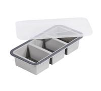 Générique Freezer Tray - Soup Cubes Containers, Silicone Food Storage, Food Grade Composition Material, Easy Release Component, Portion Control Aid, Perfect for Home Cooking Freezing