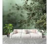 Générique Fresque intissé 200x140cm Motif De Mousse VéGéTale 3D Impression Haute Définition Papier Peint Décoration Murale Poster Vert Anti-rides Murale Moderne Salon Chambre á Coucherr Bureau Salle