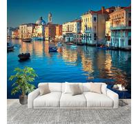 Générique Fresque intissé 400x280cm Architecture Romantique De Style EuropéEn 3D Impression Haute Définition Papier Peint Décoration Multicolore Murale Moderne Salon Chambre á Coucherr Bureau Salle