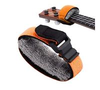 Générique Fret Wrap, Adjustable Guitar Wrap, Cotton Musical Instrument Accessories String Cover, Fingerboard Mute Tape for Ukulele, Bass Guitar, Strings Instruments, 7x2.55Inches