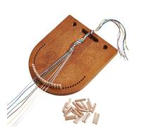 Générique Freundschaftsarmbandmacher | Flechtwerkzeug aus Holz | DIY-Schmuckset mit Zubehör | Für Mädchen, Kinder, Frauen, Anfänger, Handarbeit, Hobby, Kunstprojekt für die Schule