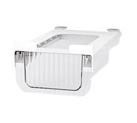 Générique Fridge Organizer Drawers - Clear Refrigerator Storage Bins Small Large, Under Shelf Pull Out Drawer With Durable Design | Food Organizer For Fridge Bathroom Kitchen Cabinet Organization