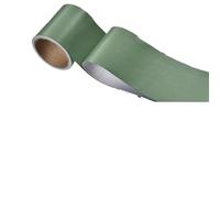 Générique Frise Murale Adhesive Plinthe autocollante en PVC 5M, autocollant mural étanche, rebord de fenêtre, cadre porte, bordure, rénovation, lignes décoratives(Mo green 5M,10cm wide)