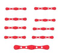 Générique Friteuse à air Aimant en Silicone 9PCS, Support Fixe pour Papier de Cuisson, Facile à Utiliser, Accessoires compatibles avec Les friteuses à air à Panier Simple et Double