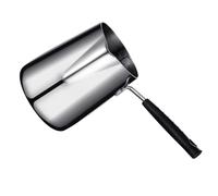 Générique Friteuse Portable Acier Inoxydable Résistante Chaleur Petite Casserole Multifonction pour Cuisson et Friture Maison