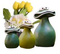 Générique Frog Figurine - Resin, Garden Statue Weather-Resistant | Indoor Outdoor Decorative Accent Frog Sculptures, Frogs Decor Set for Patio, Lawn, Balcony, Living Room, Bedroom Shelf, Cabinet