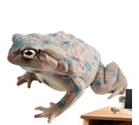 Générique Frog Toys - PVC, Bullfrog Figurine Wear-Resistant | Easy to Clean Educational Animal Model, Toad Toy Figurine for Children's Room, Classroom, Office, Playtime