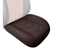 Générique Front Bottom Seat Cushion Covers | Comfortable Leather Seat Cover Protective Car Seāt Mat | Auto Interior for SUV, Racing Cars, Trucks