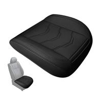 Générique Front Bottom Seat Cushion Covers | Comfortable Leather Seat Cover Protective Car Seāt Mat | Auto Interior for SUV, Racing Cars, Trucks