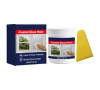 Générique Frosted Glass Paint Set - Water Privacy Coating 100g Scraper UV