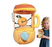 Générique Fruit Blender Plush Toy, Cuddly Collectible Doll, 3.94x3.54x6.3 inches, Ultra-Soft Fabric Finish, Lightweight Portable Design, Decorative Stuffed Figure for Sofa Bedroom Gift Décor