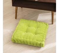 Générique Fruit Green,40 * 40cm/16 * 16 Coussin de siège Relax en Velours côtelé, Coussin de siège de canapé massant, Coussins de Chaise carrés pour canapé à la Maison, adapté pour Coussins de Sol