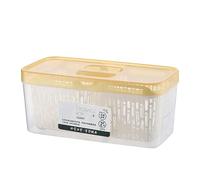 Générique Fruit Organizer for Refrigerator, Detachable Large Capacity Food Storage Container for Home or Restaurant Use, Pantry, Kitchen, Freezer, Meal Prep, and Snacks, Stackable and Easy to Clean