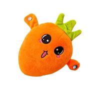 Générique Fruit Sensory Musical Toy | Plush Sound Learning Doll Soft Stuffed Character, Interactive Audio Ornament, Decorative Companion for Children Teens Family Home Desk Shelf Rest Area