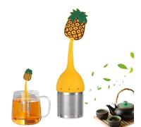 Générique Fruit Shaped Infuser - Fine Mesh Strainer, Cute Teacup Steeper Brewer Filter, Accessories For Family Gatherings, Meetings, Afternoon, Winter Holiday Festive Drinks, Reusable Stainless