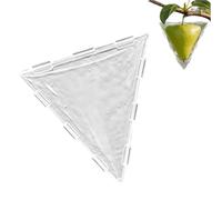 Générique Fruit Shaped Mold - 10x10x10cm Growth Mold | Moule Transparent PP Shaping Mould - Forme Cube Triangle Réutilisable | Outil Culture Fruits Légumes pour Tomate Fraise Concoмbre Jardin DIY