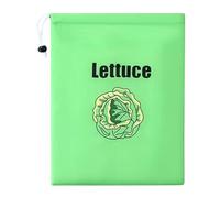 Générique Fruit Storage Pouch, Produce Bag, Polyester Aluminum Film Build, Sealing Design, Reusable Grocery Bag for Home Travel Onion Banana Lunch Meal, 12.99x10.24x0.39 inches, 1-Piece