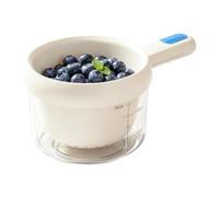 Générique Fruit Washing Bowl with Strainer - Fruit Cleaning Bowl