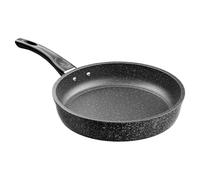 Générique Frying Pan, Nonstick Skillet, Cookware with Standard Size, Kitchen Tool for Home, Apartment, Restaurant, Cooktop, Stove, Steak, Egg, Fish, Bbq, Omelet, Cooking, Black