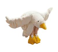 Générique Fun Big White Gooses Pajamas | Cute Gooses Hoodie Blanket Pajamas,Warming Soft,Couple Home Wear Halloween Cosplay Costumes For Women Men