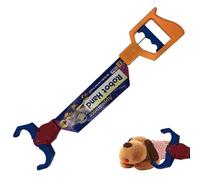 Générique Fun Robotic Claw Hand Grabber - ABS Promoting Early Learning and Hand-Eye Coordination Mini Retro Robot Claw Grabber Aid | plasticc Robot Handd Stick for Kids