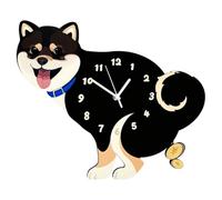 Générique Fun Wall Clock - Pooping Puppy Ornament | Dog Clock