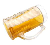 Générique Funny Beer Mug - Double-Wall System Beer Stein Mugs | Large Capacity Funny Prank Drinking Cup | Simulated Mug Serves as an Amusing Desk Accessory or Pranks